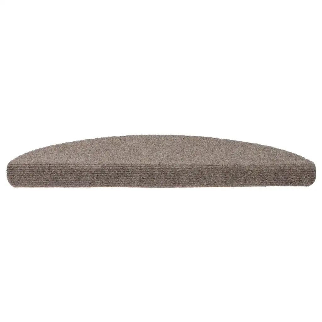 Tappetini per scale autoadesivi 20 pz 56x17x3 cm beige semicircolari 3365676