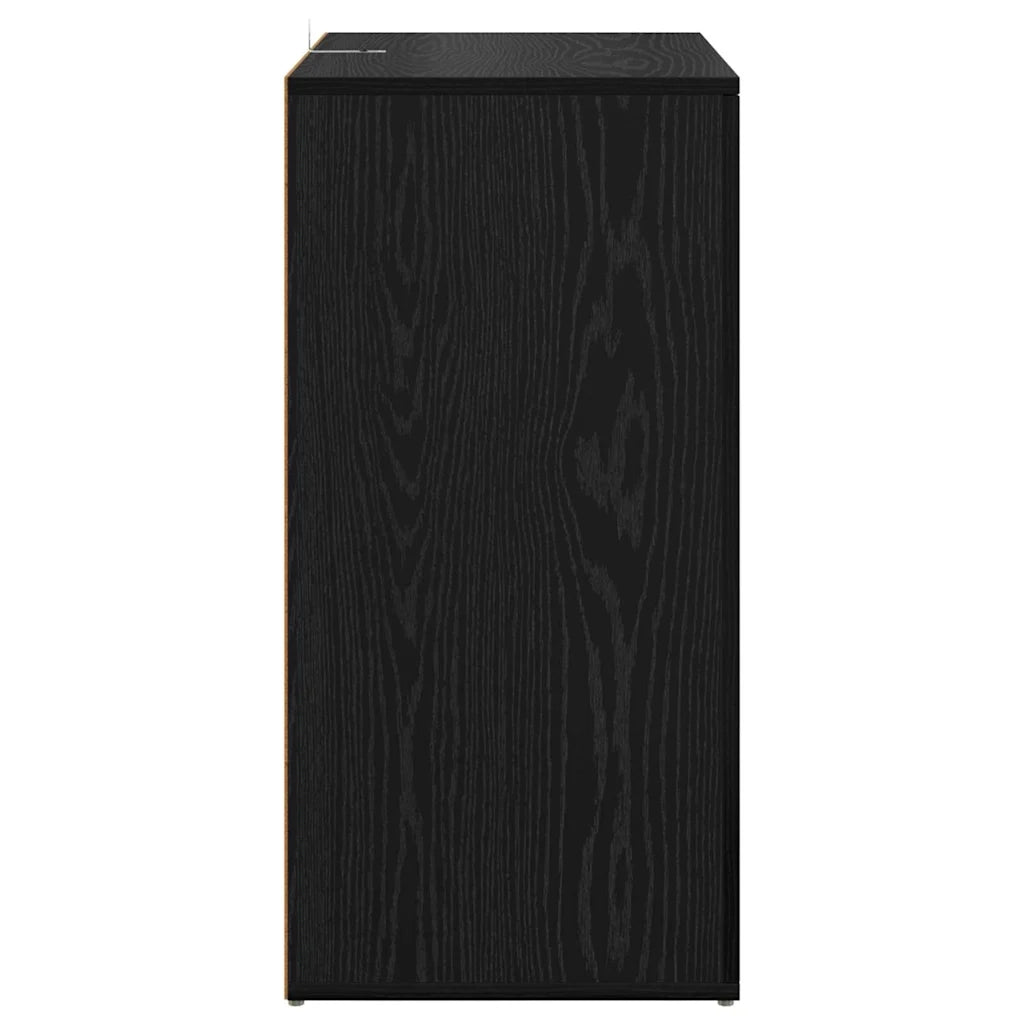 Credenza | Sideboards Corona 2 pcs Rovere Nero 59 x 39 x 80 cm