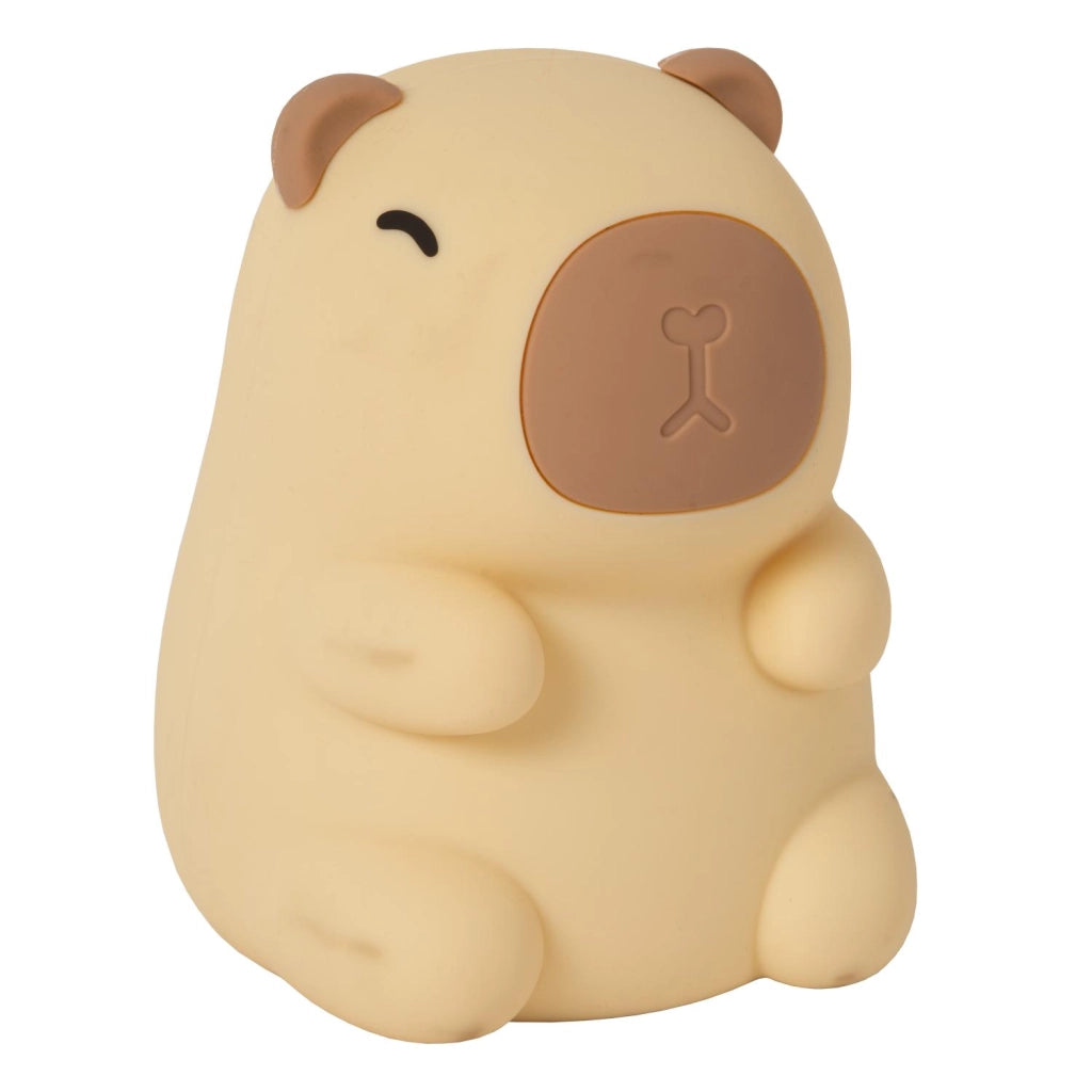 Lampada notturna Capybara PINCHA LED silicone beige Lucide