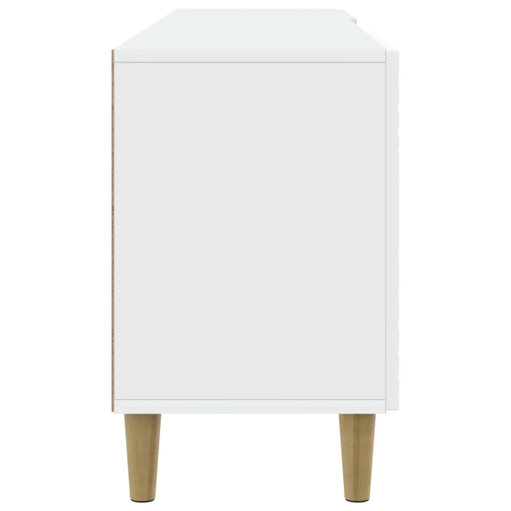Mobile TV-Credenza per TV 99 x 34,5 x 50 cm Bianco Legno ingegnerizzato