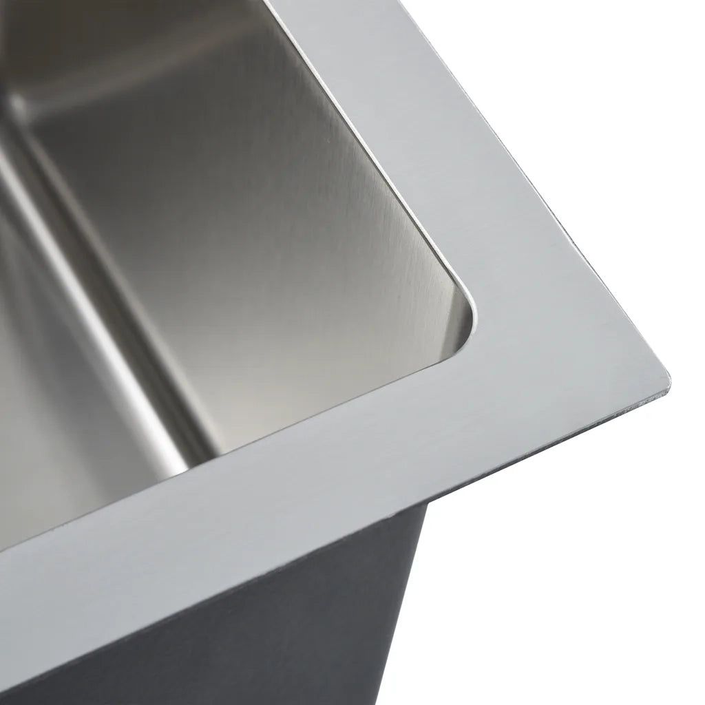 Lavello da Cucina Lavorato a Mano in Acciaio Inox CFW2721579