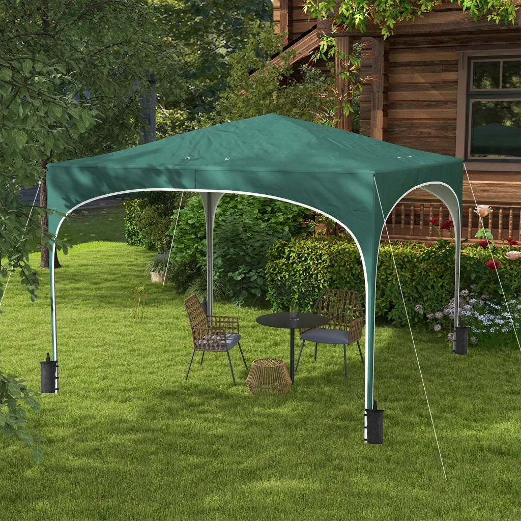 Gazebo da Giardino ¨C zephmum ¨C Metallo Verde