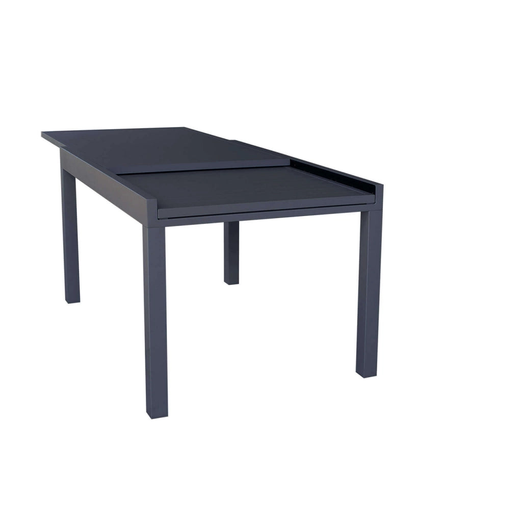 Tavolo allungabile in alluminio 135/270x90x75h cm colore Antracite mod. Hawaii