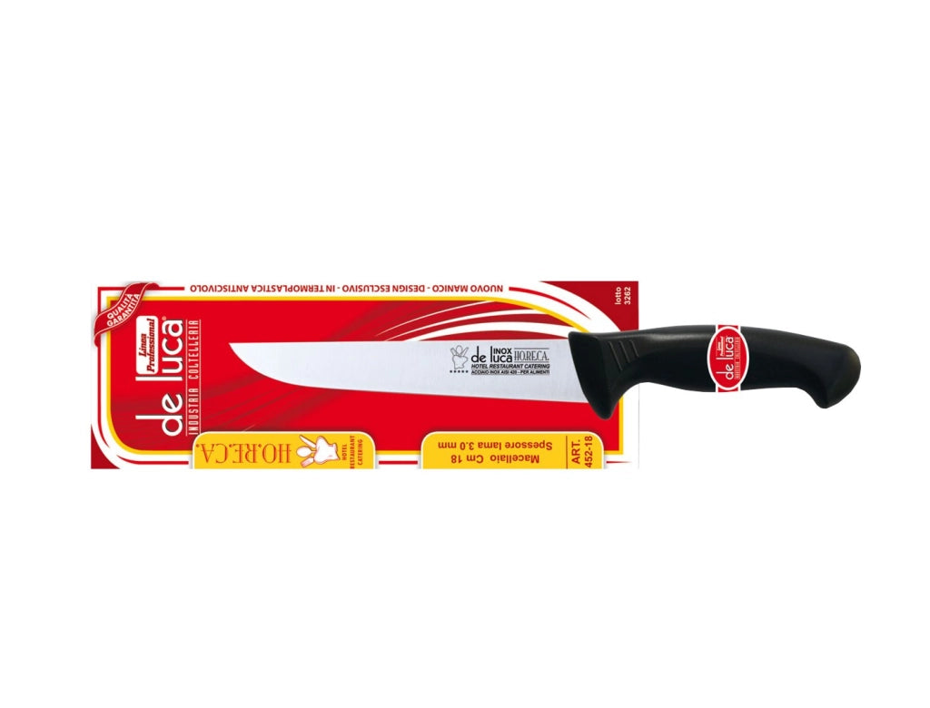 COLTELLO DA MACELLAIO 18 cm - DE LUCA COLTELLERIE