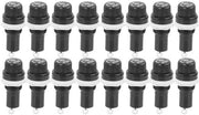 Fusto di interruttore - Fusto a vite - Fusto di interruttore a vite - Sicuro e affidabile - 20PCS - Per fusibili in vetro - Di alta qualità e duraturo - Certificato...