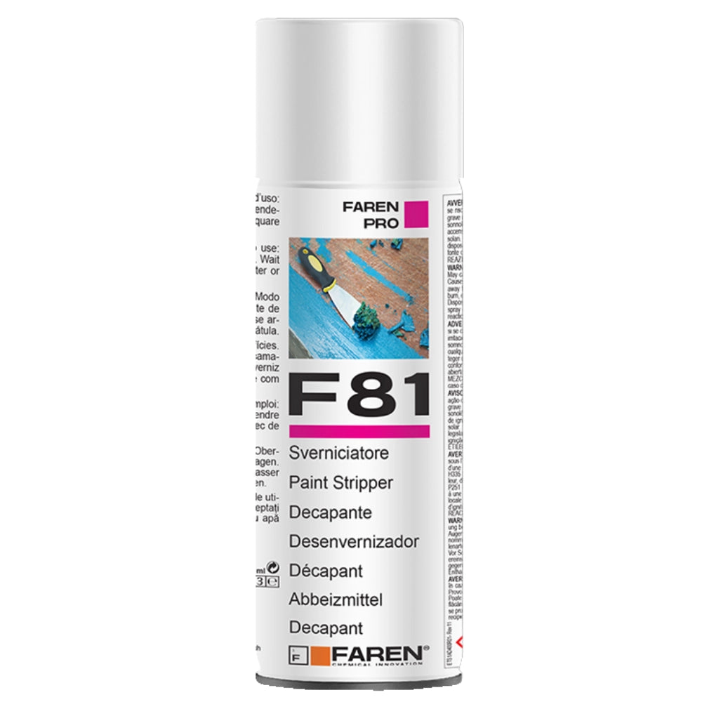 Faren f81 sverniciatore spray rapido per rimozione vernici 400 ml