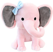 Cuscino a forma di Elefante 25 cm - Articolo di Giocattolo in Plush - Plush Kawaii - Regalo per Bambino - Decorazione per Camera - Plush soffice, cotone PP
