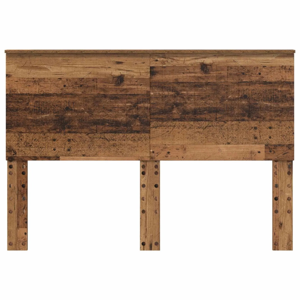 Testiera | Testata con Testiera | Testata Legno vecchio 140 cm Legno multistrato