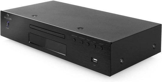 CD Hi-Fi con ingresso USB, supporto MP3, 40 canali preimpostati e telecomando