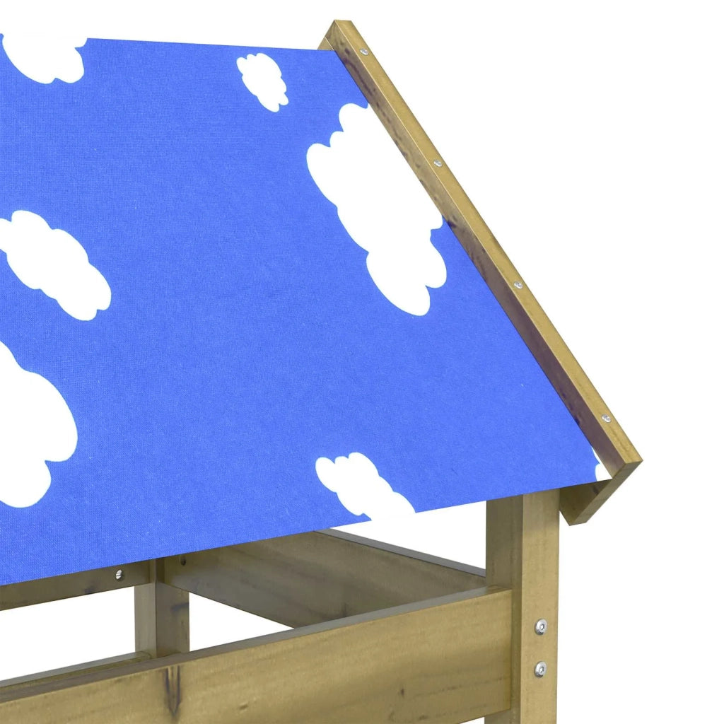 Torre da Gioco Marrone Legno Impregnato Solido 3417195