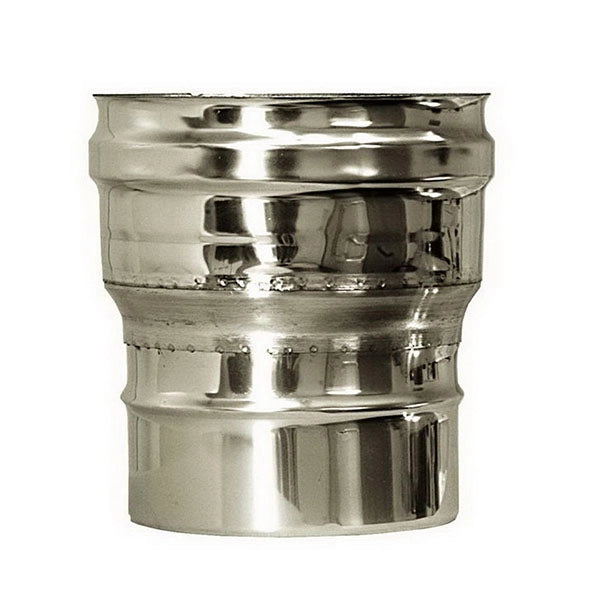 Raccordo caldaia canna fumaria DN 550 tubo acciaio inox 316