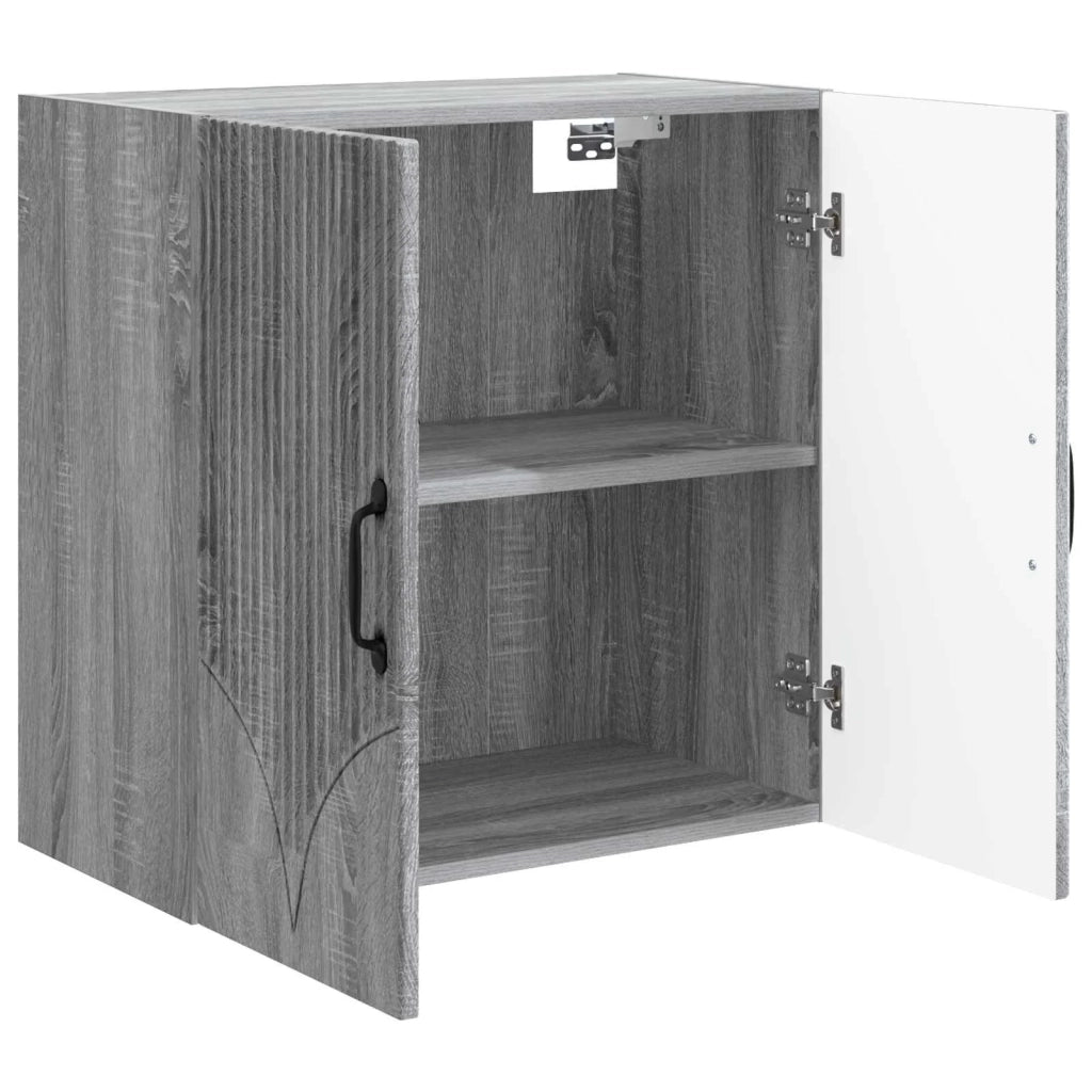 Armadietto a Muro | Mobiletto a muro Sonoma grigio 59 x 31 x 60 cm
