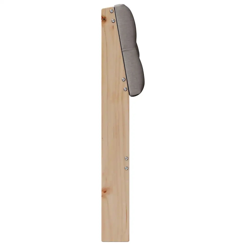 Testiera imbottita-Testiera con Cuscini-Testata Talpa 90 cm Pino massello 392137