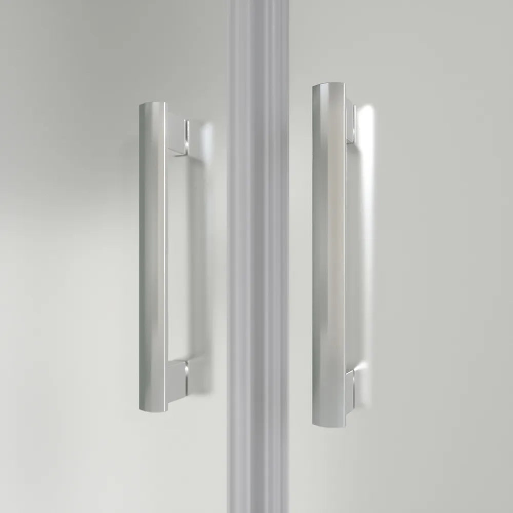 Porta doccia 190 cm due ante scorrevoli vetro temperato 6mm opaco | Sardinia