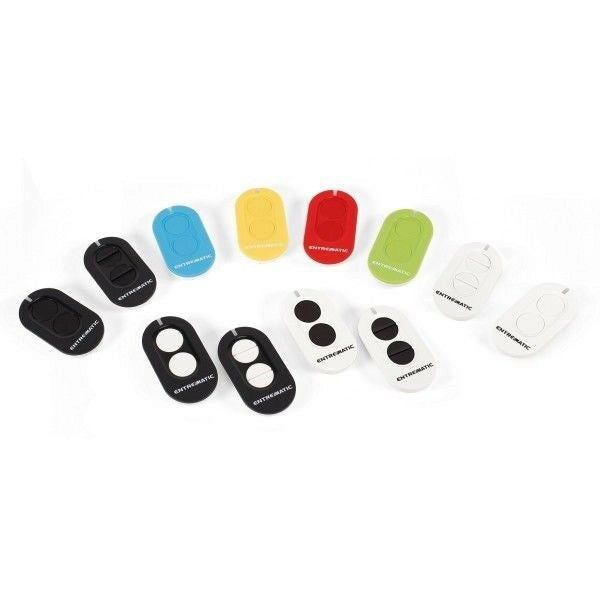 TRASMETTITORE 4 FUNZIONI BIANCO TASTI NERI DITEC ZENP4 AUTOMAZIONE AUTOMATISMI