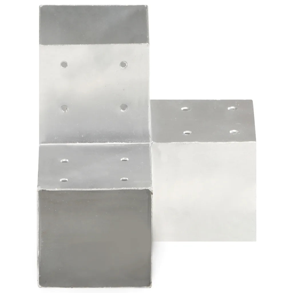 Connettore per Pali a Forma di Y in Metallo Zincato 101x101 mm 145481