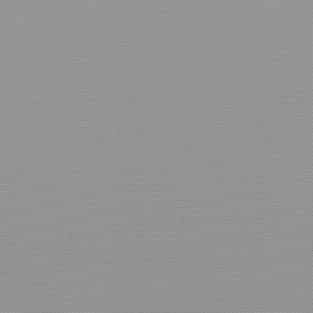 Cuscino per Lettino Grigio 186x58x4 cm in Tessuto Oxford 314159