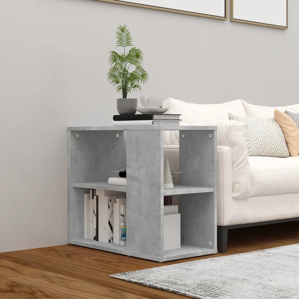 Credenza | Madia | Buffet da pranzo | Armadio da pranzo Grigio Cemento 60x30x50 cm in Legno Multistrato