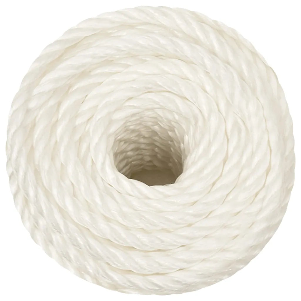 Corda da Lavoro Bianca 10 mm 100 m in Polipropilene 153052
