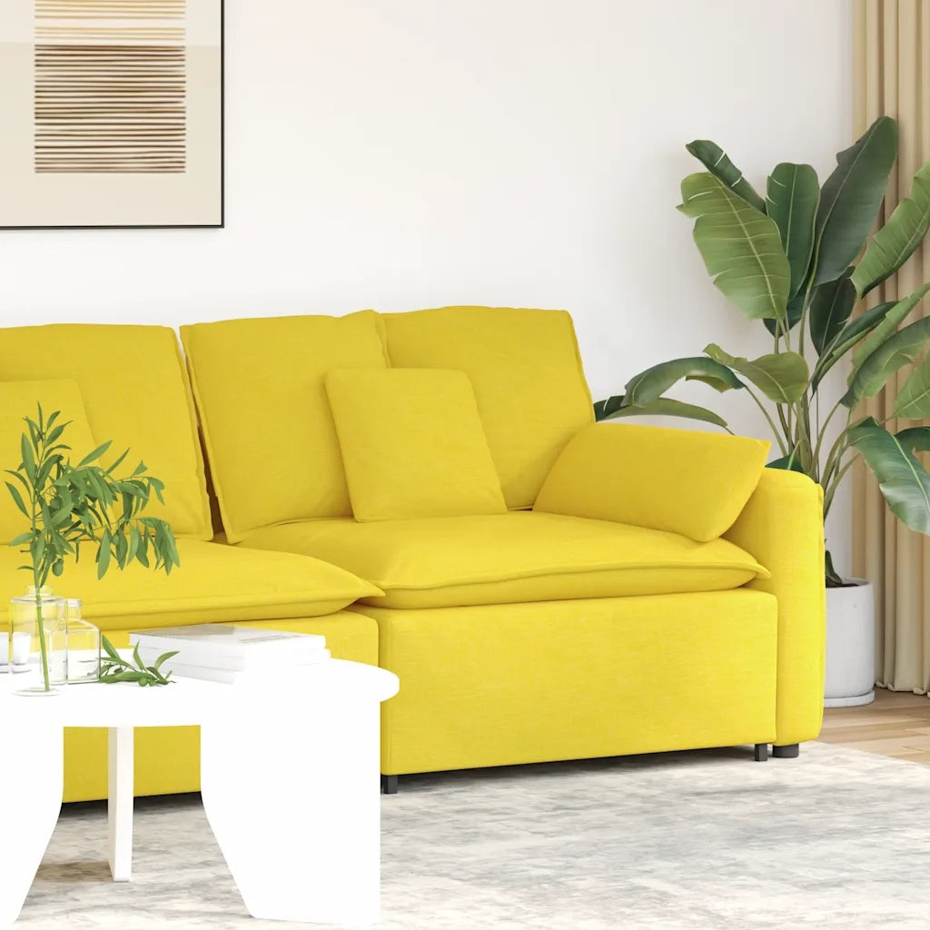 Modulo Terminale Bracciolo Divano Modulare con Cuscini-Sofa Modulare-Divanetto 100 cm 967611