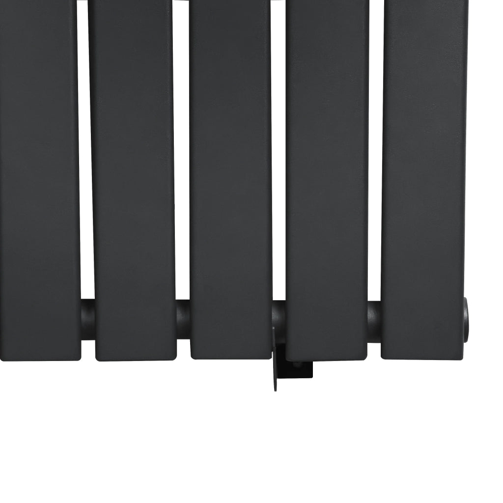 Radiatore Verticale Design Piatto Colonna Singola Antracite 1600x280 mm