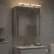 Mobiletto per specchio da bagno Bianco 60 x 14,5 x 70 cm 889063