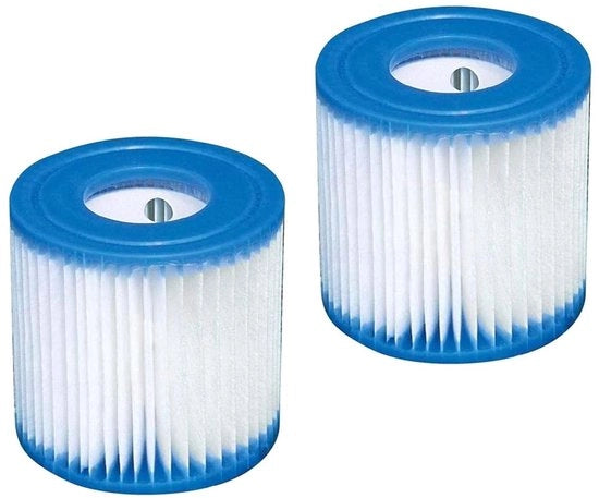 Filtro per piscine - Intex Type H - tecnologia anti-cultivo - 2 pezzi - set di filtri - piscina pulita - compatibile con Intex H
