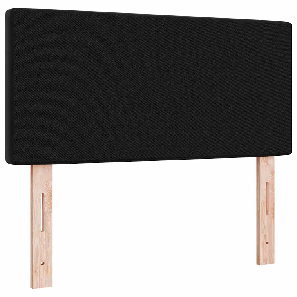 Testiera | Testata LED con strisce LED con Testiera | Testata Nero 100 cm Velluto