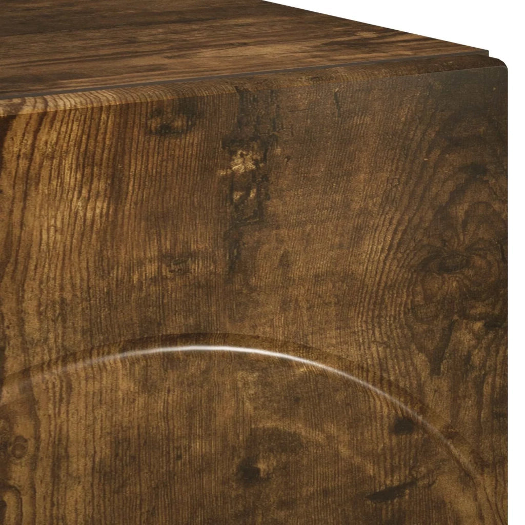 Supporto TV 140 x 34.5 x 40 cm Rovere Fumo Legno ingegnerizzato 8011581