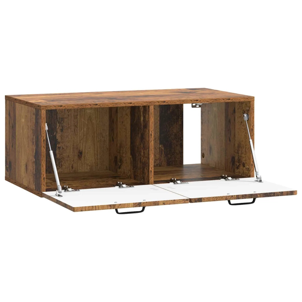 Mobile TV da Muro | Armadietto TV | Mobile Porta TV Legno antico 78,5 x 41 x 30 cm