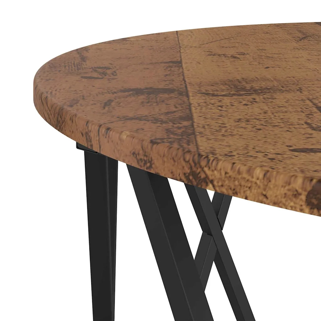 Tavolino da Salotto-Tavolino da soggiorno-Tavolo Legno vecchio 80 x 80 x 42 cm