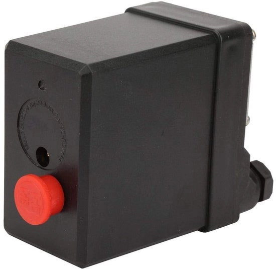 Drukschakelaar 380V - Alta qualità schiaccia verticale - Adatto per compressore d'aria - Pressione di lavoro 75/175 psi - Lunga durata - Prestazioni stabili - Regolatore di pressione