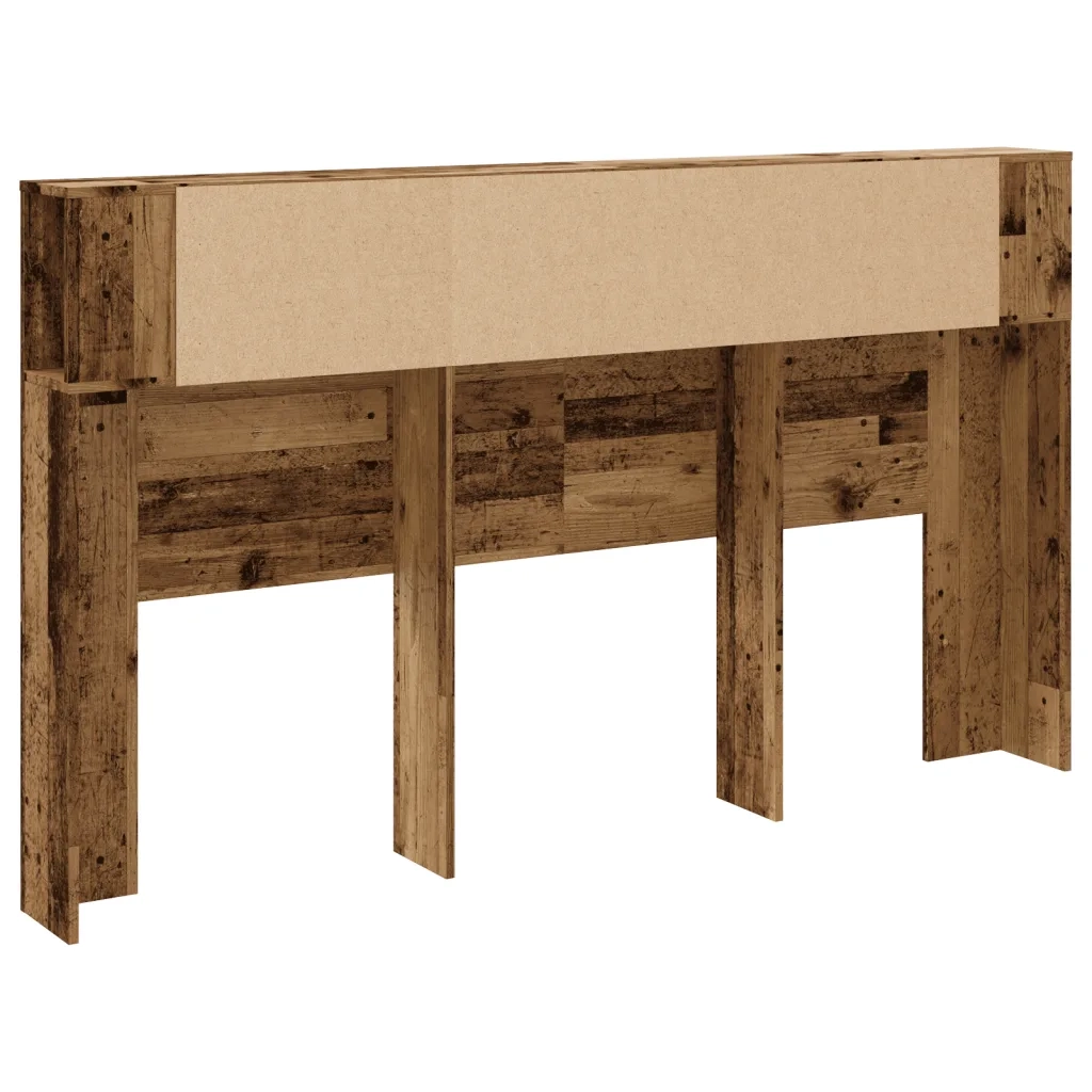 Testiera | Testata Contenitore Legno Antico 180x18,5x102,5 cm Truciolato