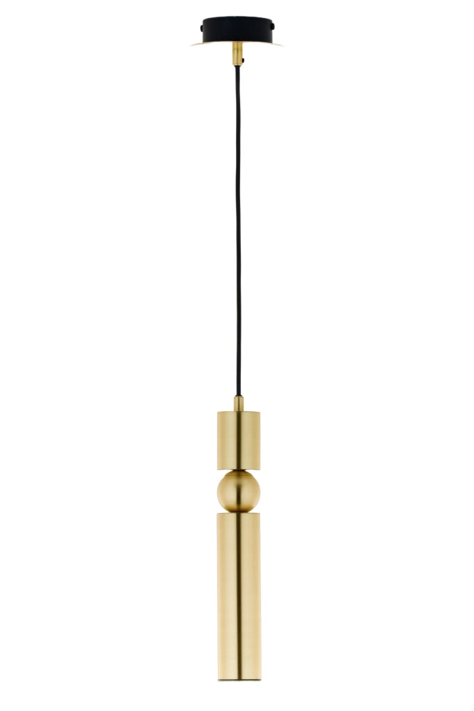 Lampada a sospensione moderna oro tubo GU10 Jupiter ALAS