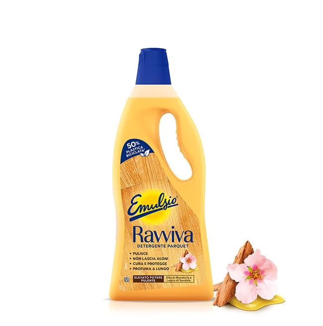 SET 9 EMULSIO PAVIMENTO LIQUIDO 1LT RAVVIVA PARQUET