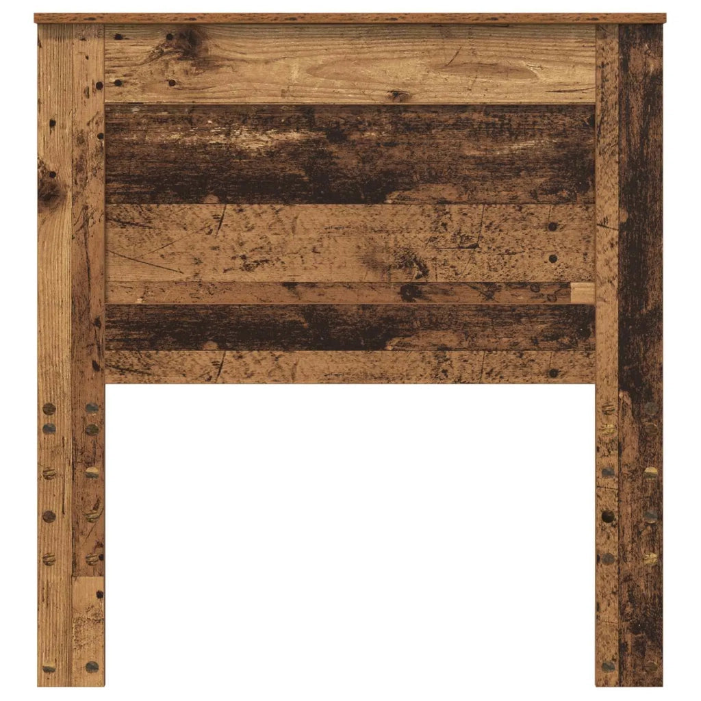 Testiera | Testata con Testiera | Testata Legno vecchio 80 cm Legno multistrato