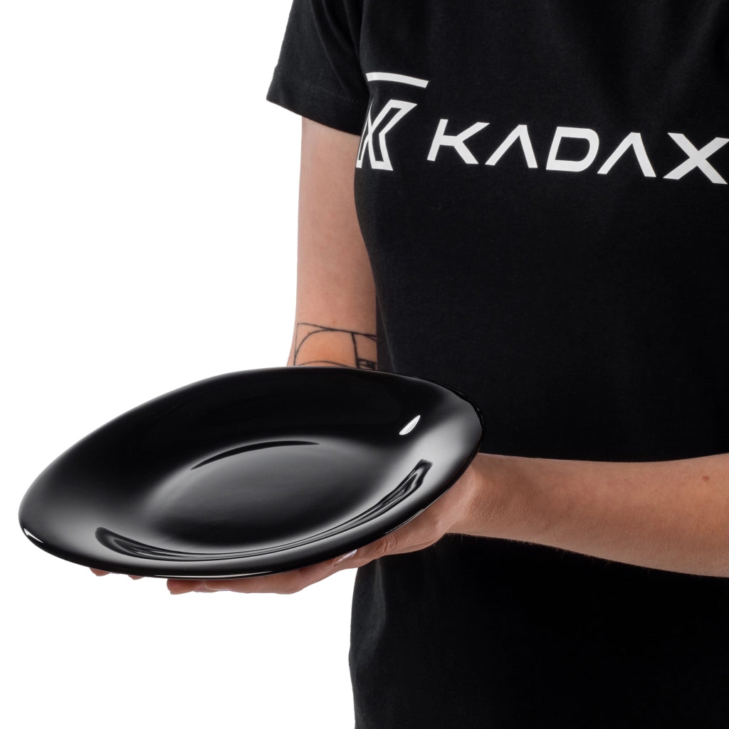 Set di 3 piatti da dessert KADAX da 21,5 cm, colore nero.