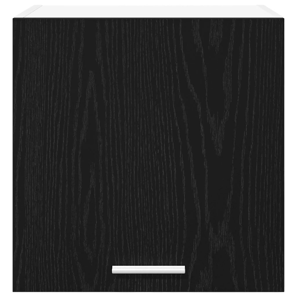 Armadio pensile con porta Rovere Nero e Bianco 40 x 31 x 40 cm 884132