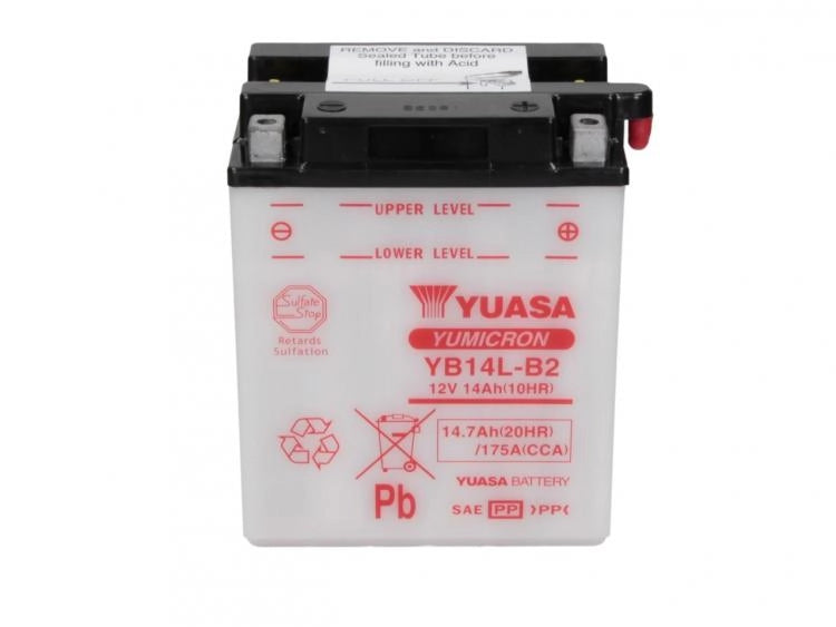 BATTERIA YUASA YB14L-B2 12V 14 Ah