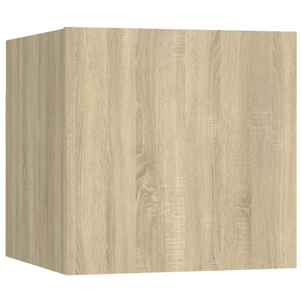 Set di Mobili TV 8 pz | Armadietto TV | Mobile Porta TV Rovere Sonoma in Legno Multistrato