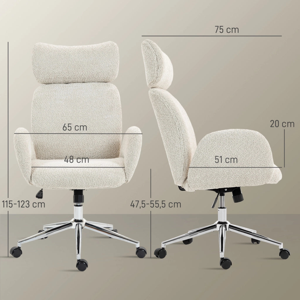 Sedia da ufficio ergonomica ¨C zephmum ¨C grigio