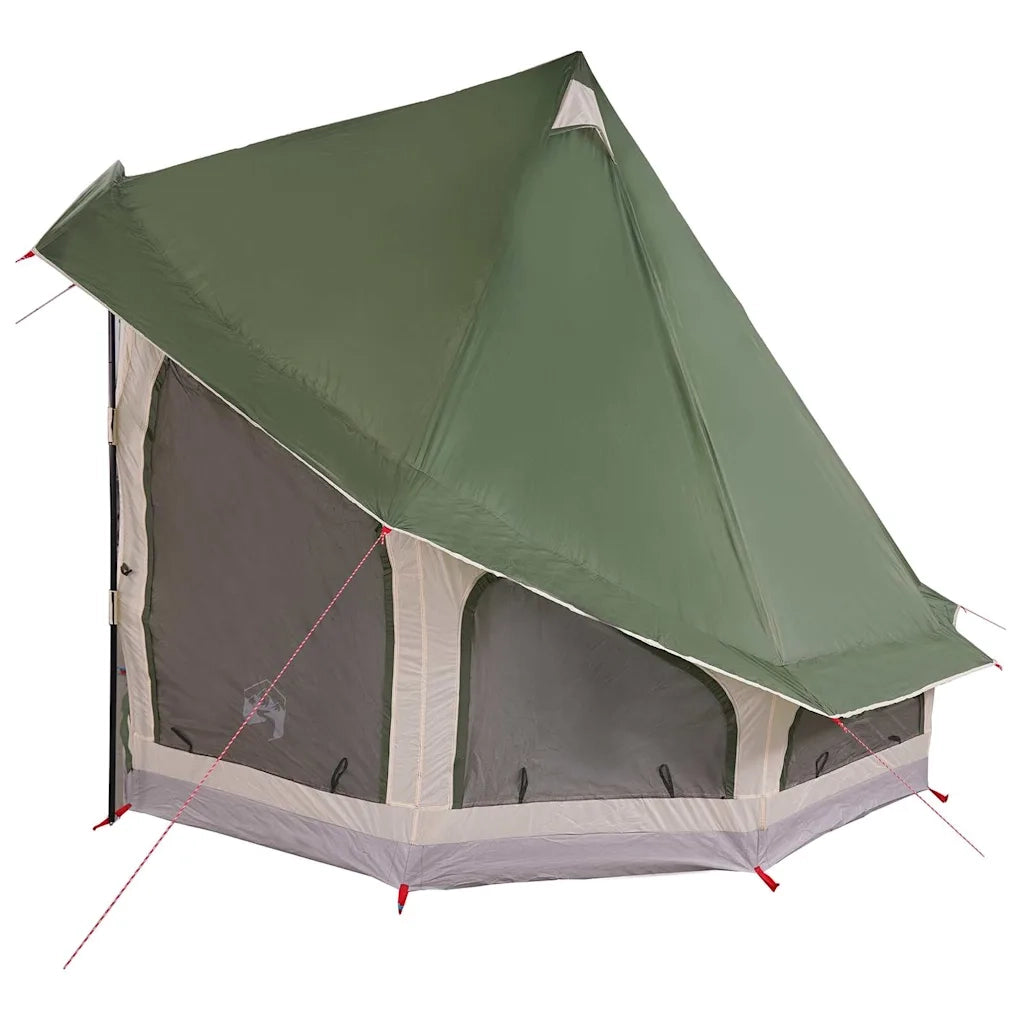 Tenda Tipi con tetto-Tenda da campeggio Verde 404 x 370 x 270 cm taffet¨¤