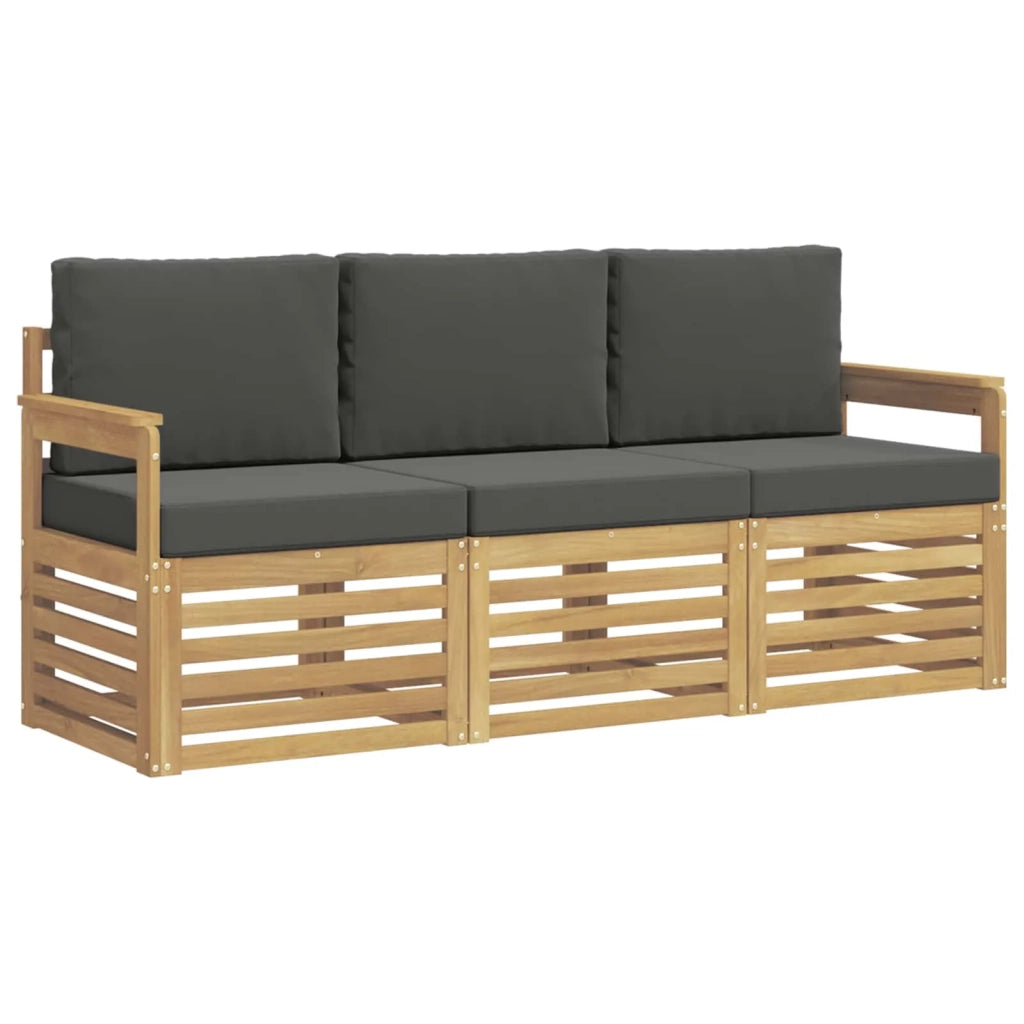 Set divani Legno di Acacia Massello 3391302