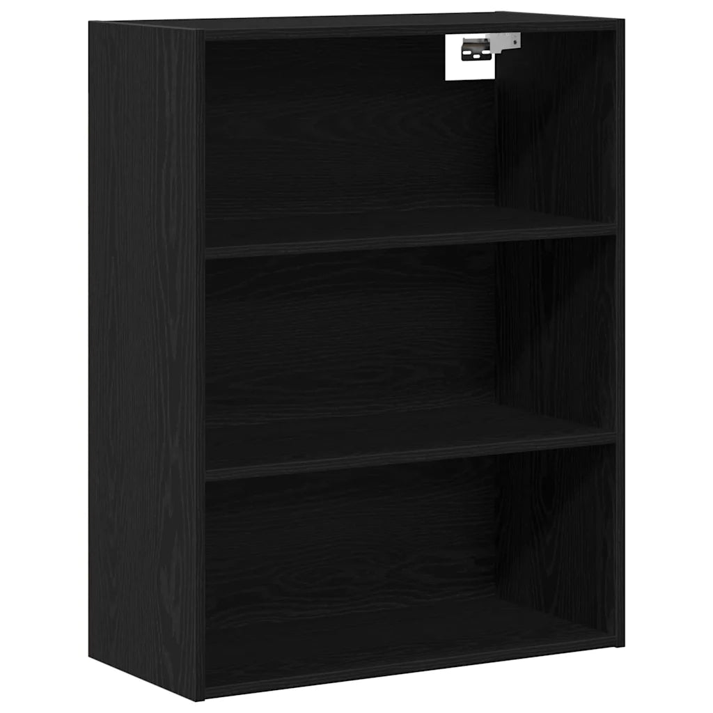 Credenza con cassetto Rovere Nero 69,5 x 34 x 180 cm 3416268