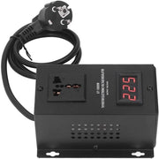 Regolatore di tensione elettronico da 10000W - trasformatore di tensione potente - presa per alimentazione EU - regolazione della tensione - tecnologia thyristor - adatto a diversi utilizzi