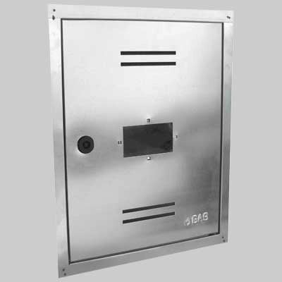 SPORTELLO PER CONTATORE GAS ZINCATO  500 x 300 x 20     MADE IN ITALY