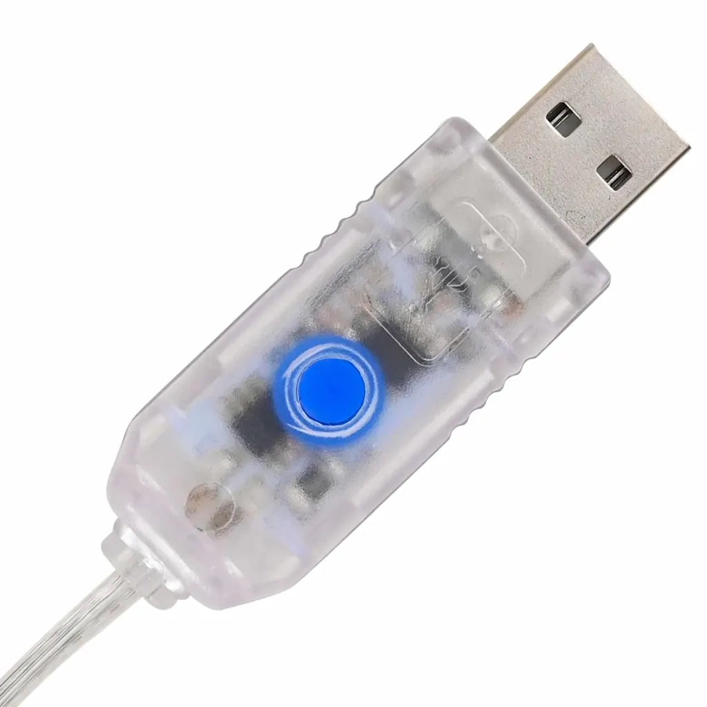Albero di Natale con 100 LED-Luci decorative natalizie Bianco caldo 120 cm PET 351360
