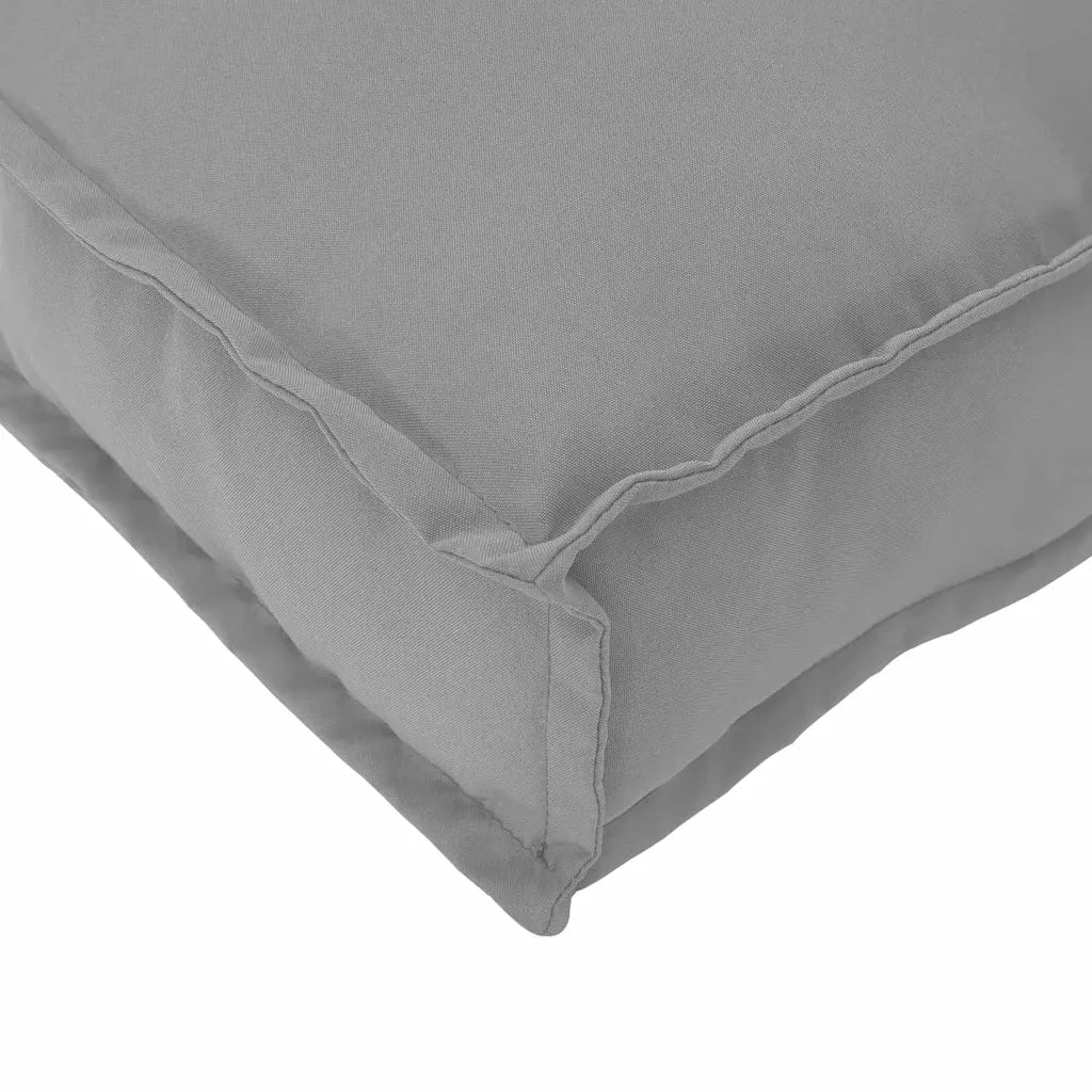 Cuscino per pallet Grigio 180 x 40 x 8 cm Tessuto Oxford 42001669