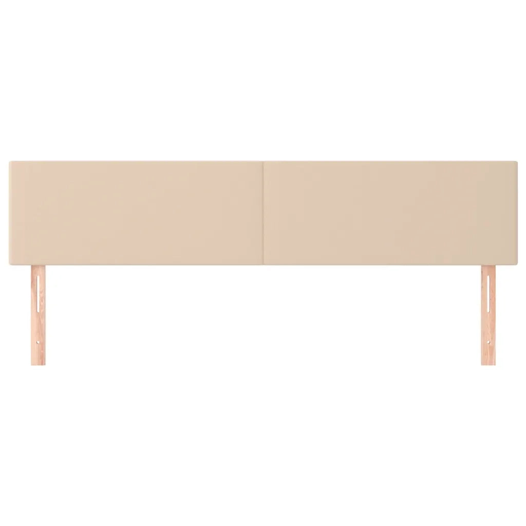 Testiera | Testata Cappuccino 200x5x78/88 cm in Similpelle