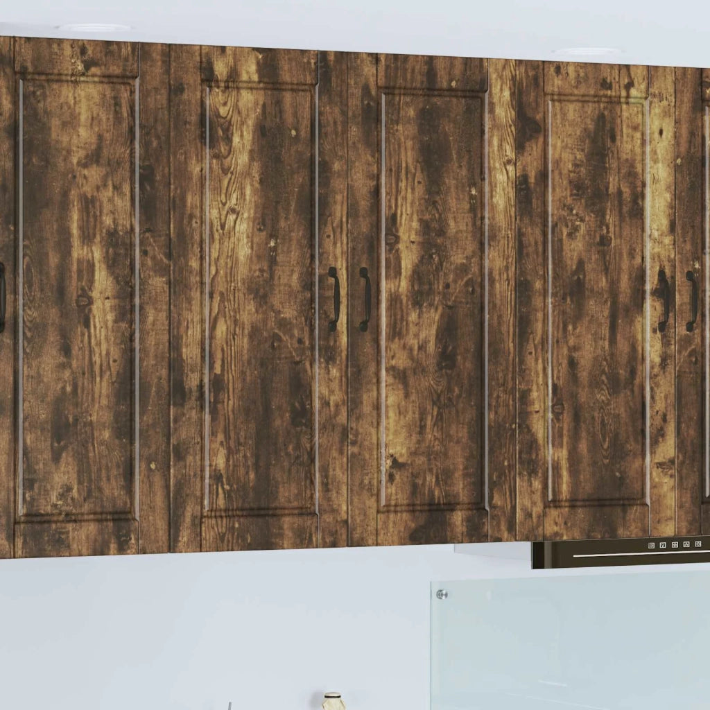 Armadietto a muro PORTO Rovere fumé 80 x 31 x 100 cm 885500